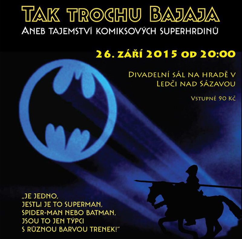 obrázek: Bajaja na ledečském hradě