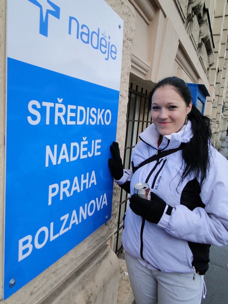 obrázek: Jihlavští studenti na zkušené v Praze