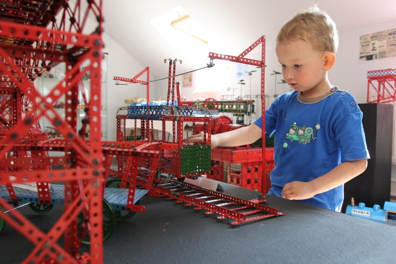 obrázek: Legendární stavebnice Merkur v Bráně Matky Boží v Jihlavě