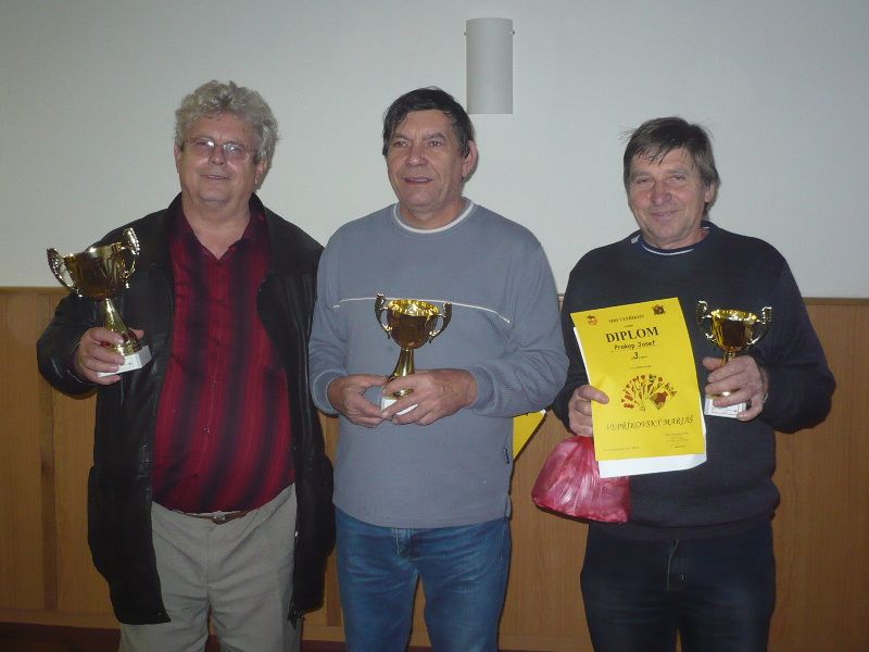 obrázek: Podzimní turnaj v mariáši ve Vepříkově rozhodl o celkovém vítězi