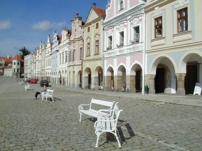 obrázek: Veteránská revue v Telči