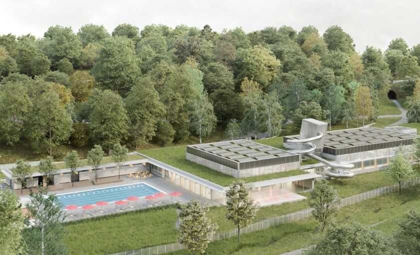 Nový eko komplex s bazény a saunovým světem za 600 milionů v Havlíčkově Brodě