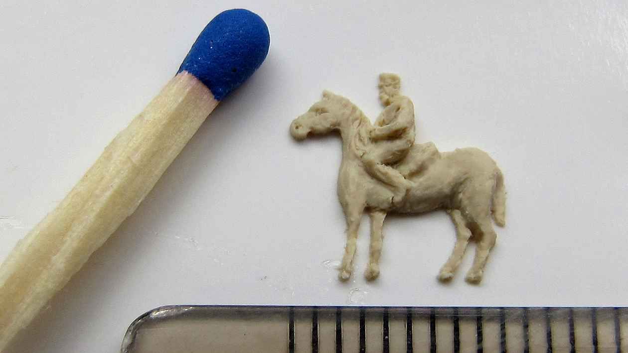 Světově nejmenší jezdecká socha Tomáše G. Masaryka je v Pelhřimově