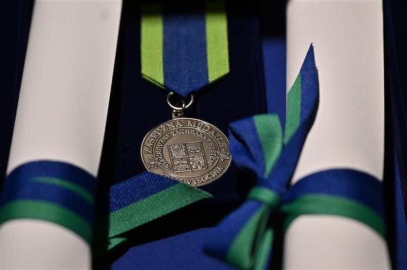 Vysočina 2025: Záslužné medaile za odvahu a pomoc rozdány
