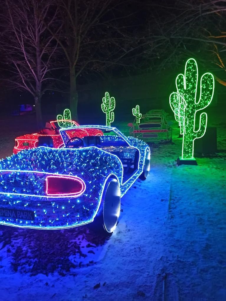 Tip na výlet - noční světelná procházka Lumina Park u Džbánu