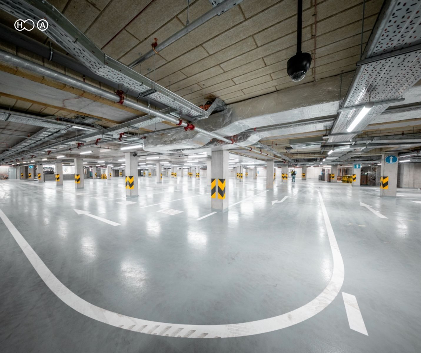 Horácká aréna má nové podzemní parkoviště