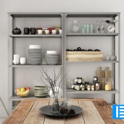 Moderní regálový systém je stylový a vaše domácnost si ho zaslouží