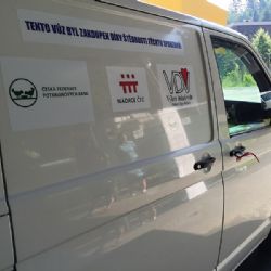 Aplikace EPP Pomáhej pohybem pomohla Potravinové bance na Vysočině k novému automobilu