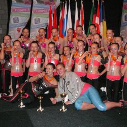 Brodský aerobic na Evropě úspěšný