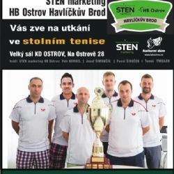 Brodští stolní tenisté v pátek proti francouzskému Angers