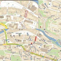 Celý listopad bude neprůjezdná ulice Bedřicha Václavka v Třebíči