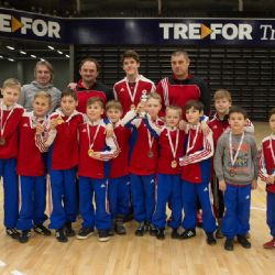 Deset medailí z dánského Koldingu pro brodské zápasníky