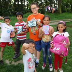 Děti z Hrádku měly z pomůcek do školy neskrývanou radost