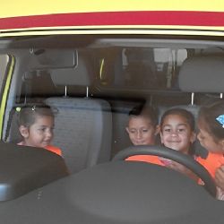 Děti z Klubíčka v létě navštívily hasiče a záchranáře