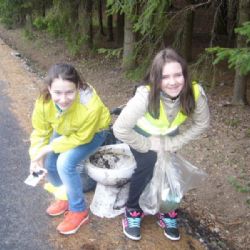 Děti z Nové Vsi u Chotěboře se účastnili akce Čistá Vysočina
