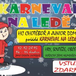 Dětský karneval na ledě v Chotěboři