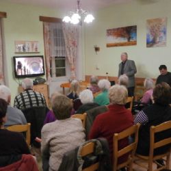 Do Domova důchodců Proseč-Obořiště zavítal cestovatel Jaroslav Benda