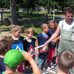 Dopravní výchova zábavnou formou v Jaroměřicích nad Rokytnou