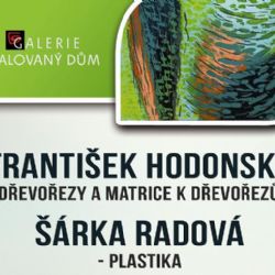 Dřevořezy a plastiky v Malovaném domě v Třebíči