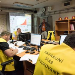 Dukovany zažily ve čtvrtek cvičení