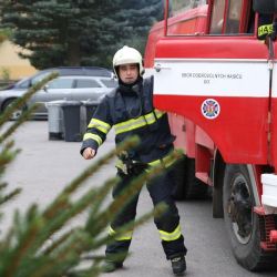 Fiktivní požár prověřil Mateřskou školku v Dobroníně a hasiče