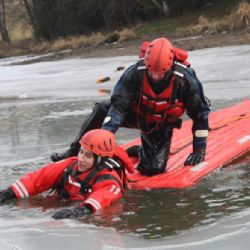 Hasiči z Vysočiny nacvičovali záchranu tonoucího