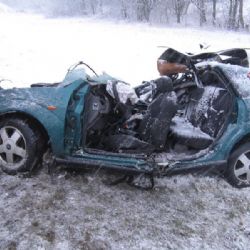 Havárie u Štoků zkomplikovala úterní dopravu mezi Brodem a Jihlavou