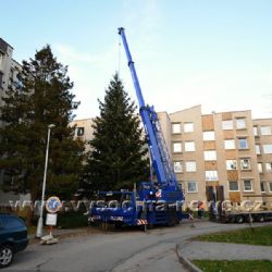 Havlíčkův Brod má vánoční strom