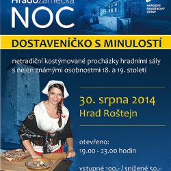 Hradozámecká noc na Roštejně