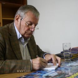 Hvížďala představil svou novou knihu rozhovorů s českými umělci