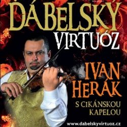 Ivan Herák s cikánskou kapelou ve Velkém Meziříčí