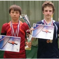 Jadrný s Lengalem stříbrní na mistrovství republiky