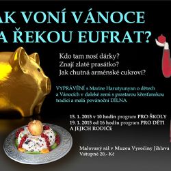 Jak voní Vánoce za řekou Eufrat prozradí v Jihlavě