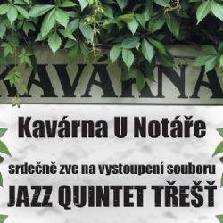 Jazz zazní v sobotu kavárnou U Notáře v Brodě