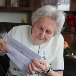 Jihlava má další stoletou obyvatelku, na stých narozeninách tancovala