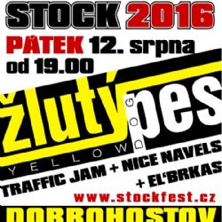 Kapela Žlutý pes na festivalu Stock Dobrohostov