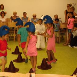 Klubíčko a Erko společně vystoupily v Domě s pečovatelskou službou v Dačicích