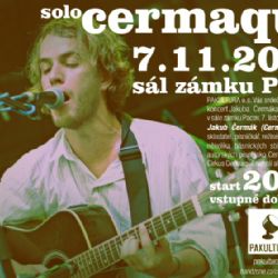 Koncert Jakuba Čermáka v Pacově