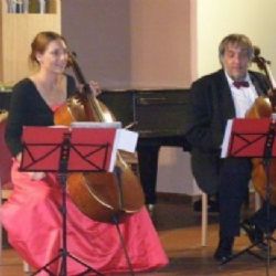 Koncert Violoncellového dua v Chotěboři