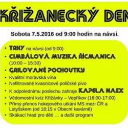 Křižaneckou náves rozezní cimbál