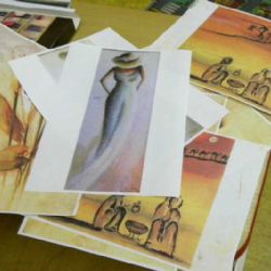 Kurz malování pokračoval v Rozsochatci