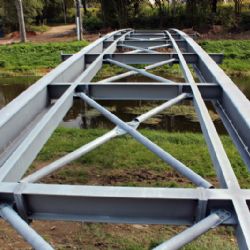 Lávku pro pěší a cyklisty u relaxačního centra Český mlýn v Jihlavě