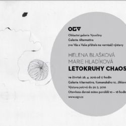 Letokruhy chaosu v Galerii Alternativa v Jihlavě