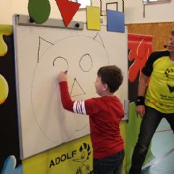 Malování s Adolfem Dudkem v Jaroměřicích nad Rokytnou