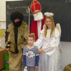 Mikuláš pobavil děti ve Velké Bíteši