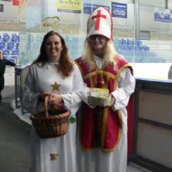 Mikuláš ve Světlé opět na bruslích