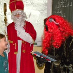 Mikulášské nadělování v Rozsochatci