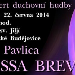 Missa Brevis Jiřího Pavlici v Moravských Budějovicích