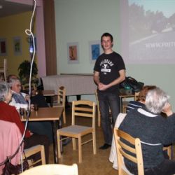 Mladý cestovatel v Jaroměřicích