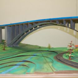 Modely mostů studentů z Vysočiny v Muzeu silnic ve Vikýřovicích u Šumperka